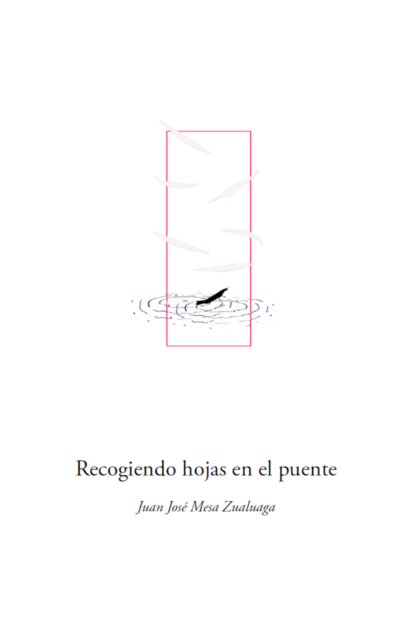 Recogiendo hojas en el puente